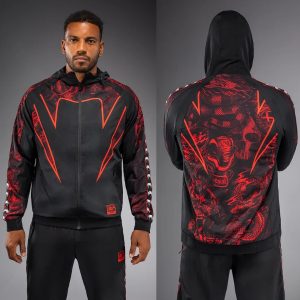 суичър venum 20th anniversary track jacket - black/red
