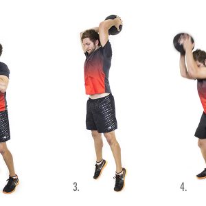 медицинска топка с пясък slam ball 4