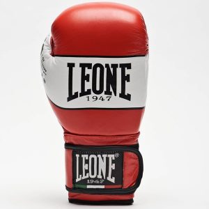 Boksovi rakavici LEONE SHOCK BOXING GLOVES RED 1