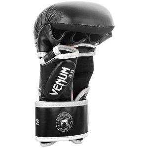 SPARRING GLOVES CHALLENGER3 0 BLACK WHITE 1500 02