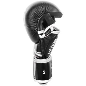 SPARRING GLOVESC HALLENGER3 0 BLACK WHITE 1500 03
