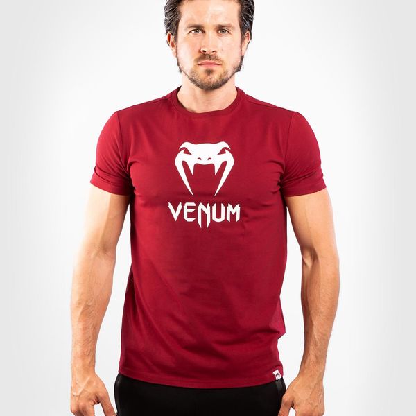 Venum Classic T-shirt Burgundy 1