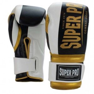 боксови ръкавици super pro bruiser black/gold
