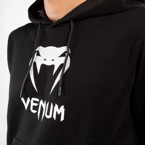 venum classic hoodie black 1 2