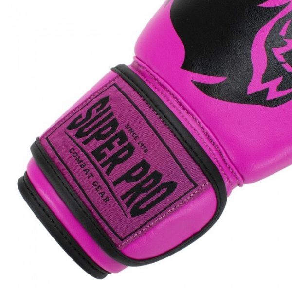 Боксови Ръкавици Super Pro Talent Boxing Gloves Pink 1