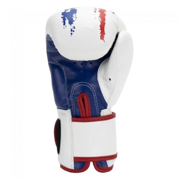 Боксови Ръкавици Super Pro Talent Boxing Gloves Red White Blue 1