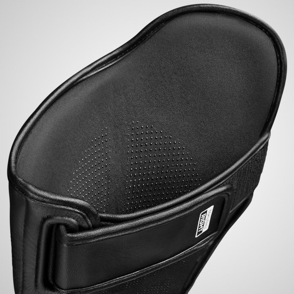 Протектори за крака Hayabusa T3 Black – детайл велкро