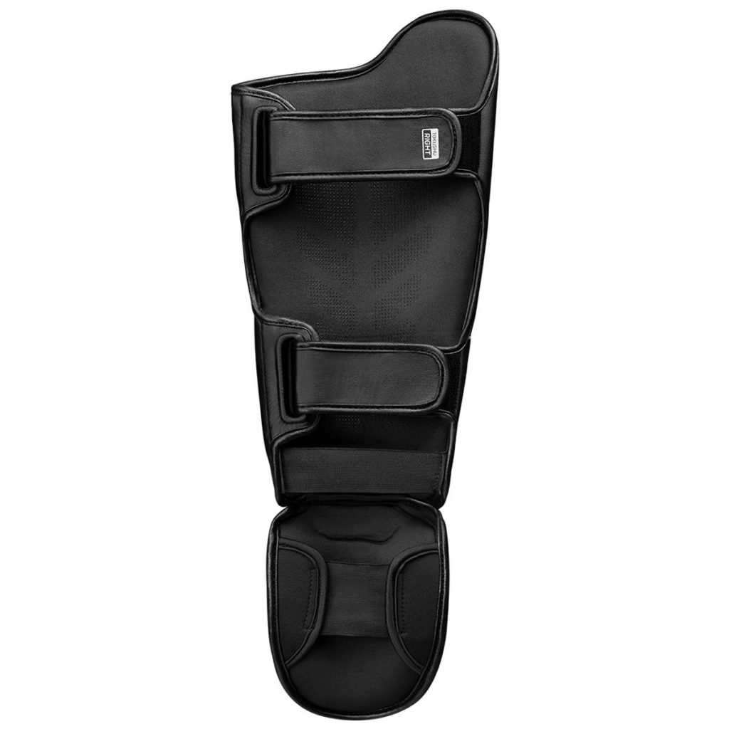 Протектори за крака Hayabusa T3 Black – страничен изглед