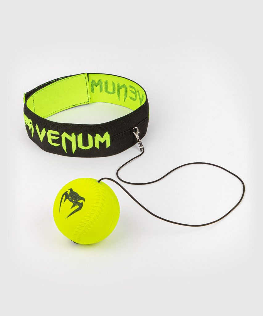 Venum Reflex Ball - топка с лента за глава за бокс тренировки
