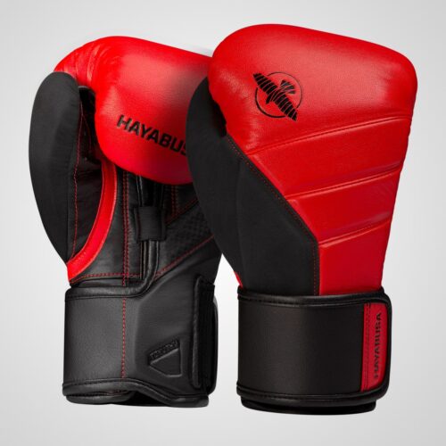 РЪКАВИЦИ HAYABUSA T3 BOXING GLOVES RED BLACK 2