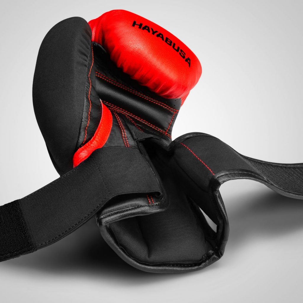 РЪКАВИЦИ HAYABUSA T3 BOXING GLOVES RED BLACK 4