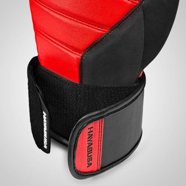 РЪКАВИЦИ HAYABUSA T3 BOXING GLOVES RED BLACK 6