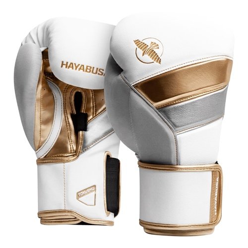 РЪКАВИЦИ HAYABUSA T3 BOXING GLOVES WHITE GOLD