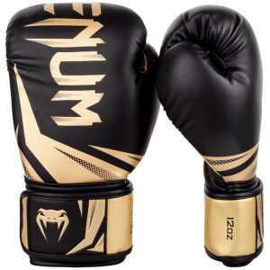 боксови ръкавици venum challenger 3.0 black gold