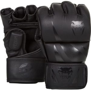 мма ръкавици venum challenger mma matte/black gloves