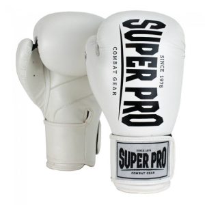 Ръкавици Super Pro Champ Boxing Gloves White Black 2