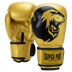 Ръкавици Super Pro Talent Boxing Gloves Gold Black 2