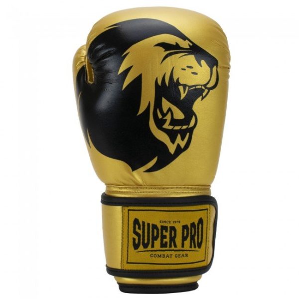 Ръкавици Super Pro Talent Boxing Gloves Gold Black 3
