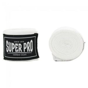 за Бокс Super Pro Hand Wraps White 450 см