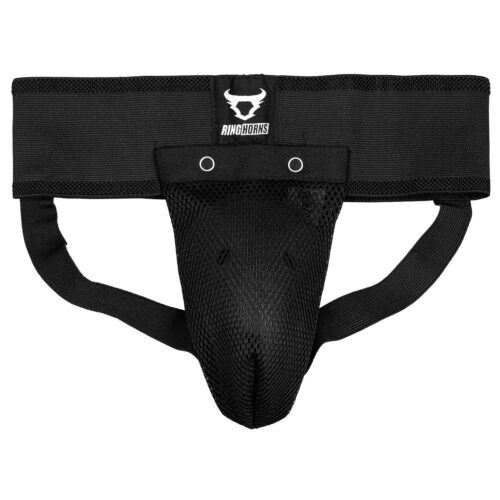 за Слабини Детски RINGHORNS CHARGER GROIN GUARD AND SUPPORT BLACK