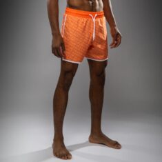 бански шорти venum echo board shorts - orange sunset