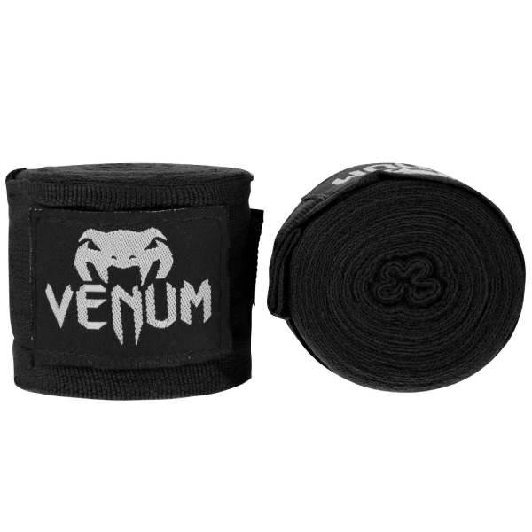 бинтове за бокс venum 4м black 1