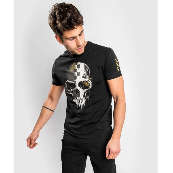 тениска venum skull t-shirt black 1