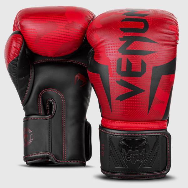 боксови ръкавици venum elite red camo