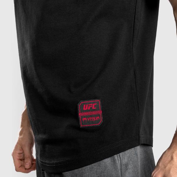 тениска ufc venum authentic fight week men’s 2.0 short sleeve t-shirt - black/red 3