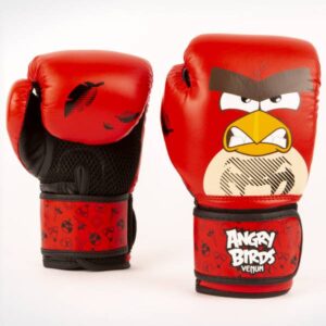 детски боксови ръкавици venum angry birds red