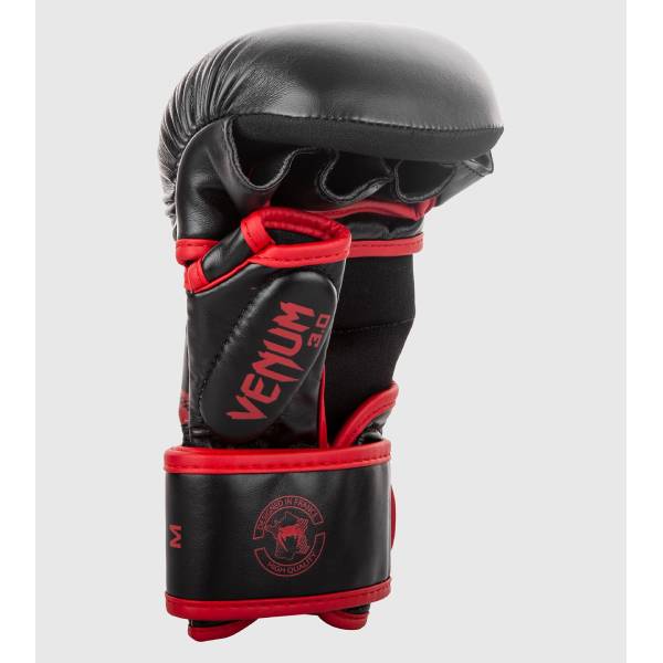 мма ръкавици venum sparring gloves challenger 3.0 black/red 2