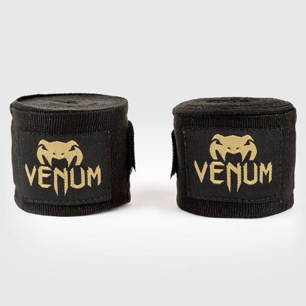 бинтове за бокс venum black/gold 450см
