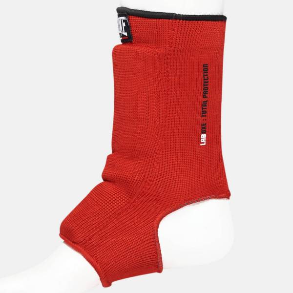 наглезенки leone padded ankle guards red 3