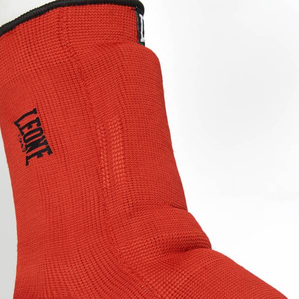 наглезенки leone padded ankle guards red 4