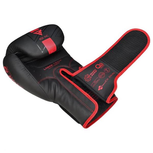 боксови ръкавици rdx kara black/red 2