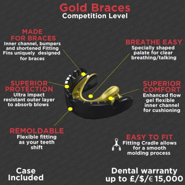 протектор за зъби adidas gold edition 1