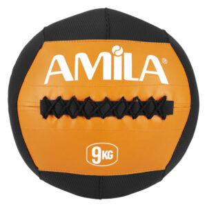 медицинска топка amila wall ball 9кг