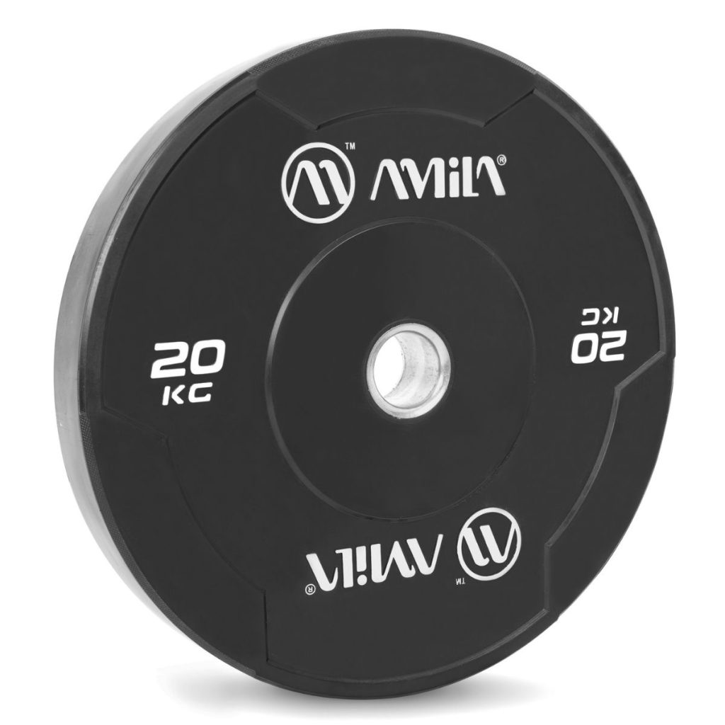 ΠΠ»ΠΈΠΌΠΏΠΈΠΉΡΠΊΠΈ Π³ΡΠΌΠΈΡΠ°Π½ Π΄ΠΈΡΠΊ AMILA Black W Bumper 20 ΠΊΠ³ Ρ ΠΎΡΠ²ΠΎΡ 50 ΠΌΠΌ