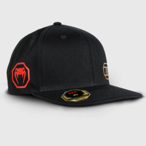 шапка ufc adrenaline by venum fight week baseball hat - black
