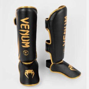 протектори за крака venum challenger black/gold