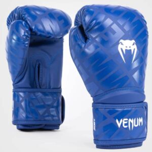 боксови ръкавици venum contender 1.5 xt white/blue
