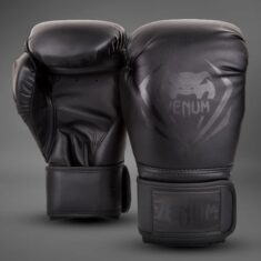 боксови ръкавици venum contender boxing gloves - black/black