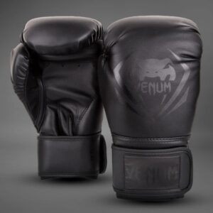 боксови ръкавици venum contender boxing gloves - black/black