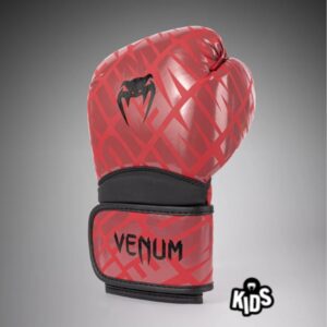 детски боксови ръкавици venum contender 1.5 xt cherry red 3