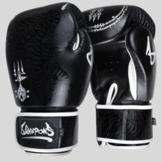 боксови ръкавици 8 weapons sak yant big tiger black/black