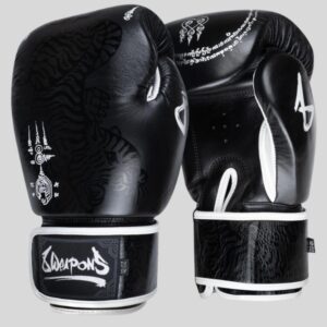боксови ръкавици 8 weapons sak yant big tiger black/black