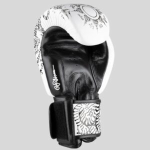 боксови ръкавици 8 weapons sak yant tigers white/black 2