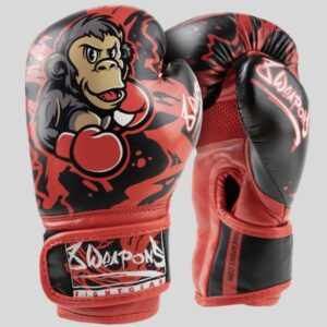 детски боксови ръкавици 8 weapons joe black/red 1