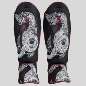 протектори за крака 8 weapons sak yant naga black/maroon 3