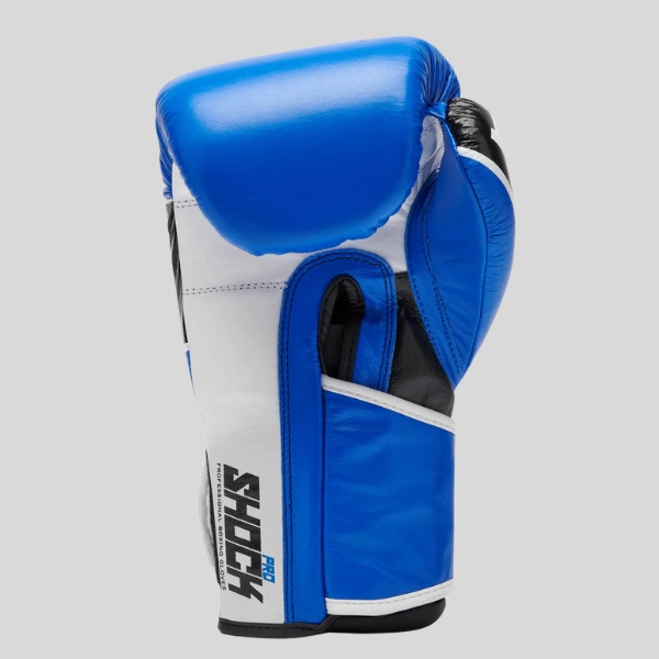боксови ръкавици leone shock pro blue 1